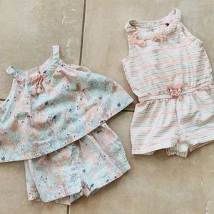 18 months baby girl rompers